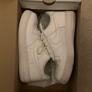 White Air Force 1s